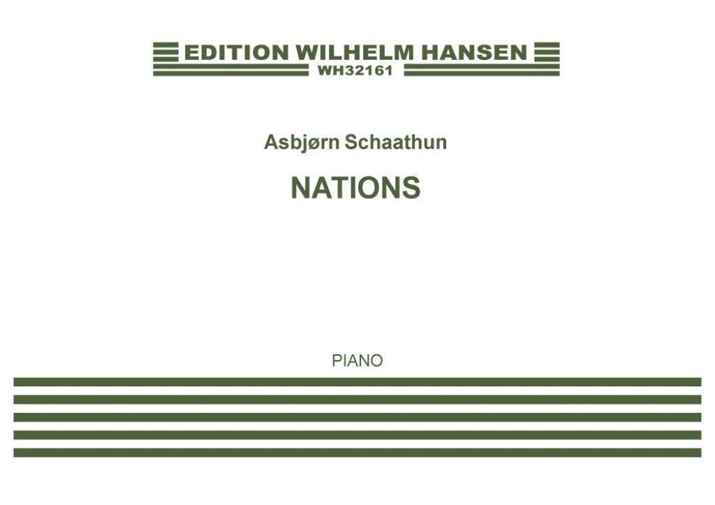 Nations (Score-version for Piano and Electronics)